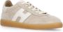 Hogan Roze Suède Leren Dames Sneakers Beige Dames - Thumbnail 3