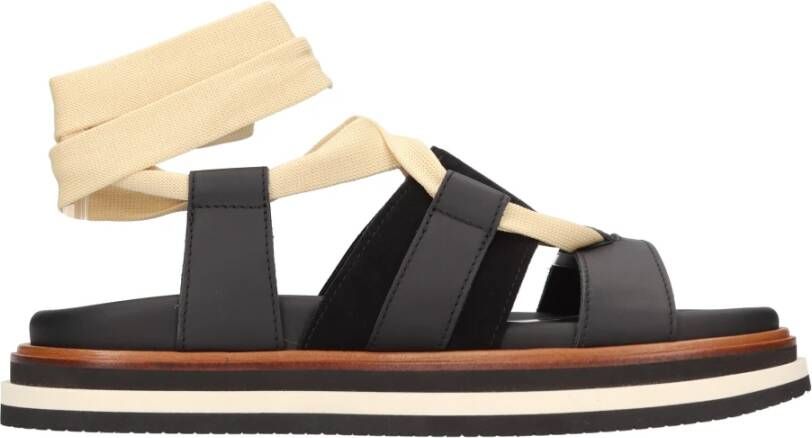 Hogan Sandalen Zwart Black Dames