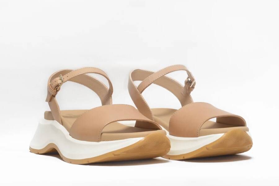 Hogan Sandals Beige Dames