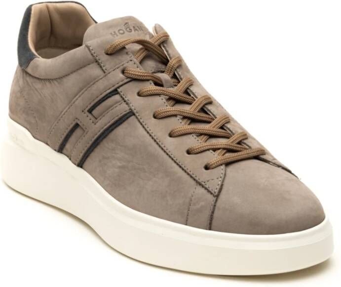 Hogan Slash Sneakers Beige Heren