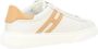 Hogan Sneaker H365 van ivoor en beige leer White Dames - Thumbnail 5