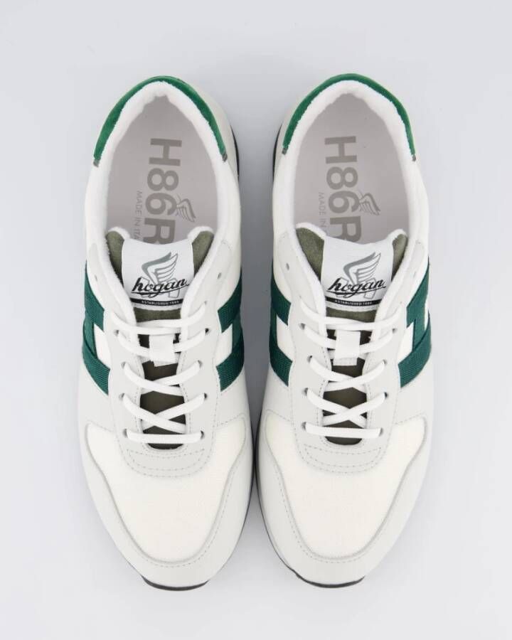 Hogan Sneaker Wit Groen White Heren