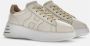 Hogan Sneakers met glitterstof en golvende zijde H White Dames - Thumbnail 5