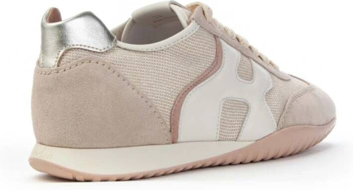 Hogan Casual Stijl Sneakers voor Vrouwen Beige Dames