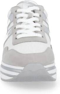 Hogan Natuurlijke Leren Sneakers Beige Dames