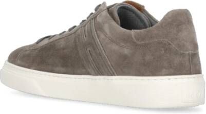 Hogan Beige Suède Leren Sneakers voor Heren Beige Heren