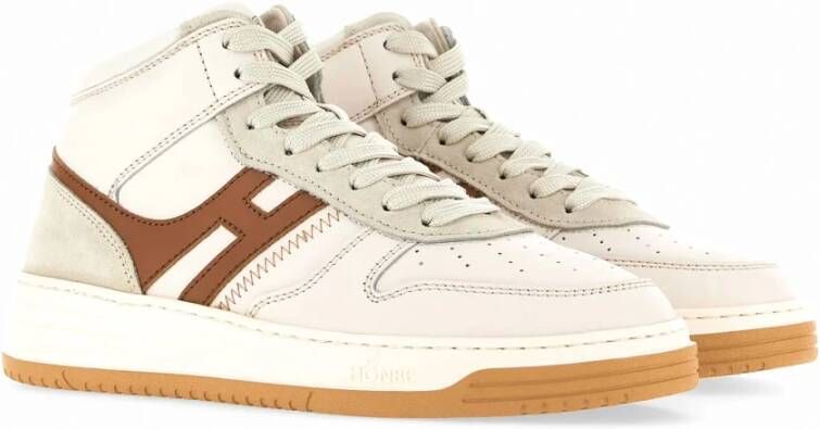 Hogan High Top Sneakers Beige Heren