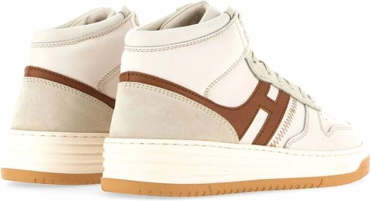 Hogan High Top Sneakers Beige Heren