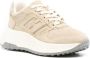 Hogan Sneakers Beige Panel Ontwerp Ronde Neus Beige Dames - Thumbnail 4