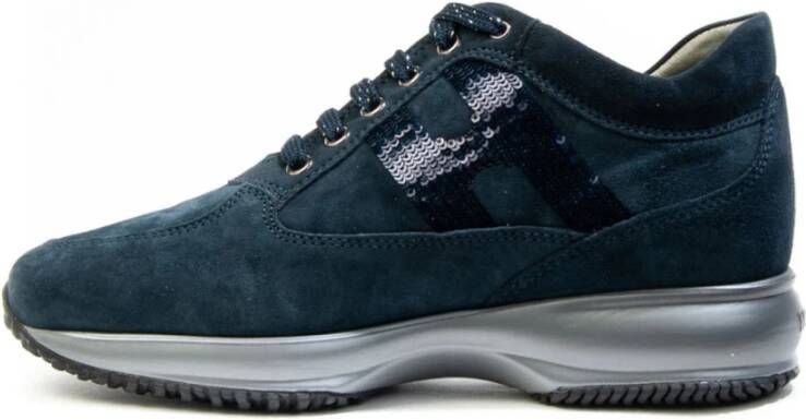 Hogan Interactieve Iconische Model Sneakers Blauw Dames