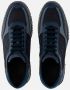 Hogan Blauwe Leren Sneakers met Verhoogd Logo Blue Heren - Thumbnail 3