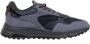 Hogan Hyperlilght Nabuk Blauwe Sneakers Blauw Heren - Thumbnail 2