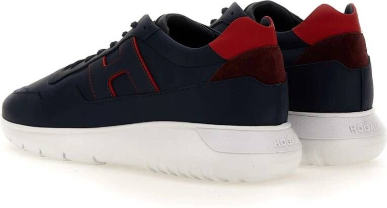 Hogan Stijlvolle Herensneakers Blauw Heren