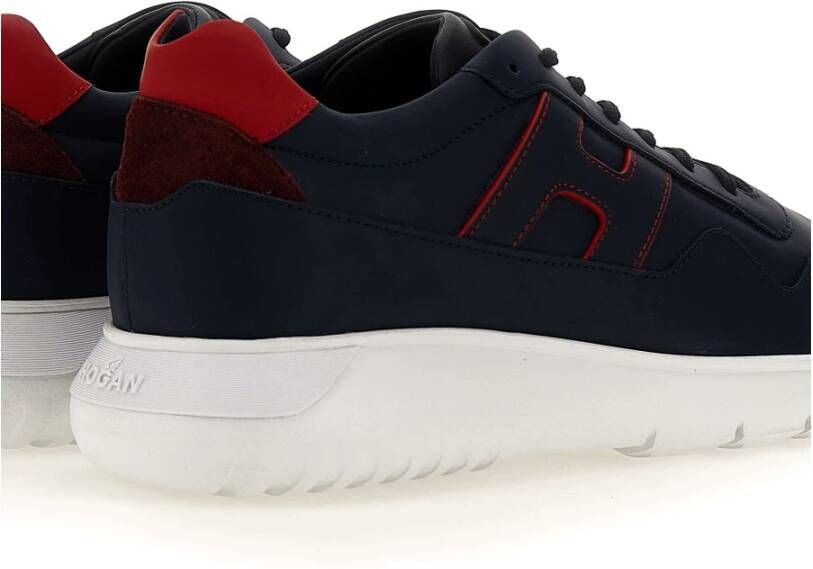 Hogan Stijlvolle Herensneakers Blauw Heren