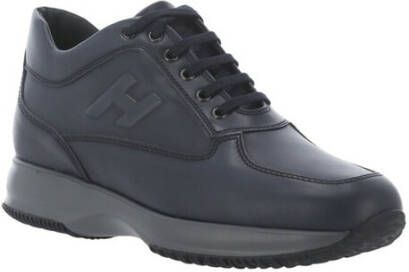 Hogan Casual Leren Sneakers met H-Detail Blue Heren - Foto 5