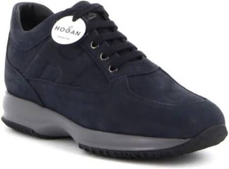 Hogan Blauwe Interactive Sneakers voor Heren Blauw Heren