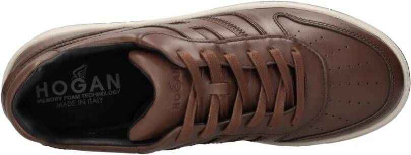 Hogan Sneakers Bruin Brown Heren