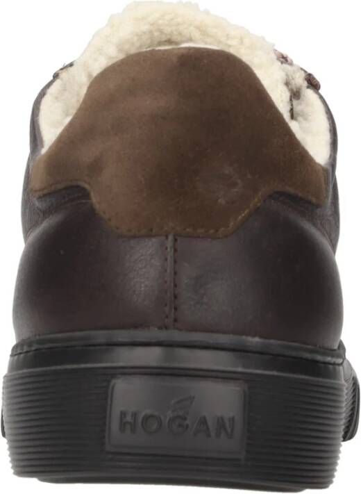 Hogan Sneakers Bruin Brown Heren