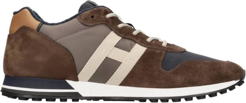 Hogan Sneakers Bruin Brown Heren