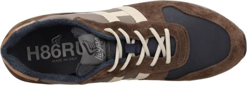 Hogan Sneakers Bruin Brown Heren