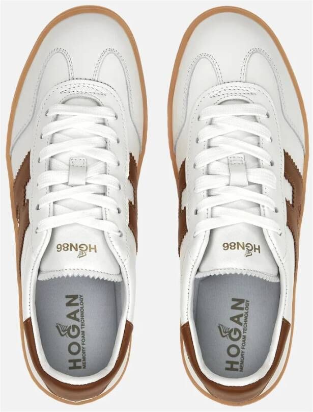 Hogan Witte lage sneakers voor vrouwen White Dames