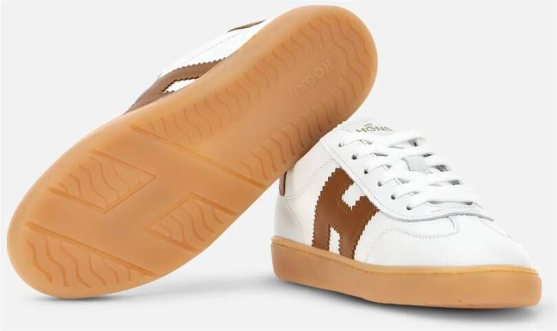 Hogan Witte lage sneakers voor vrouwen White Dames