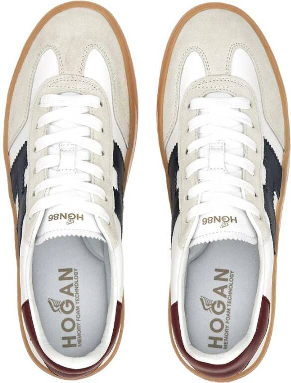 Hogan Coole Low-Top Sneakers White Heren