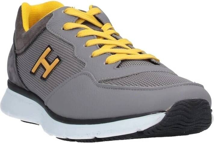 Hogan Grijze H254 H Flock Sneakers Grijs Heren