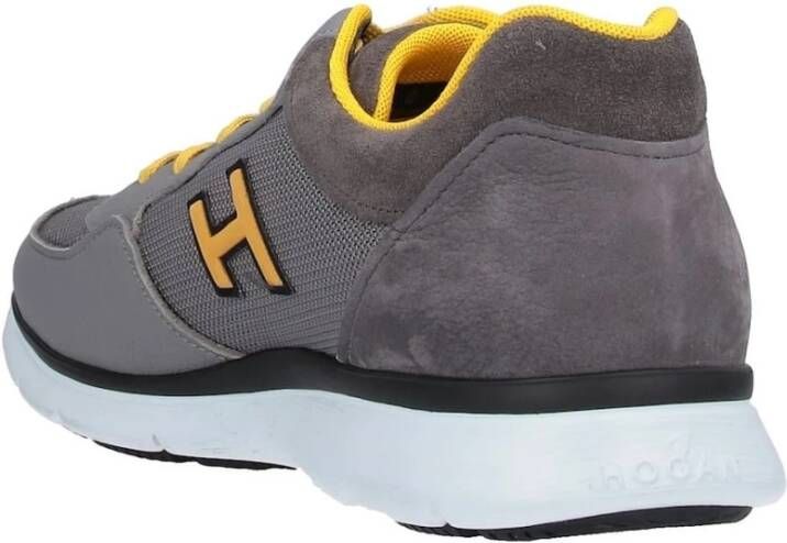 Hogan Grijze H254 H Flock Sneakers Grijs Heren