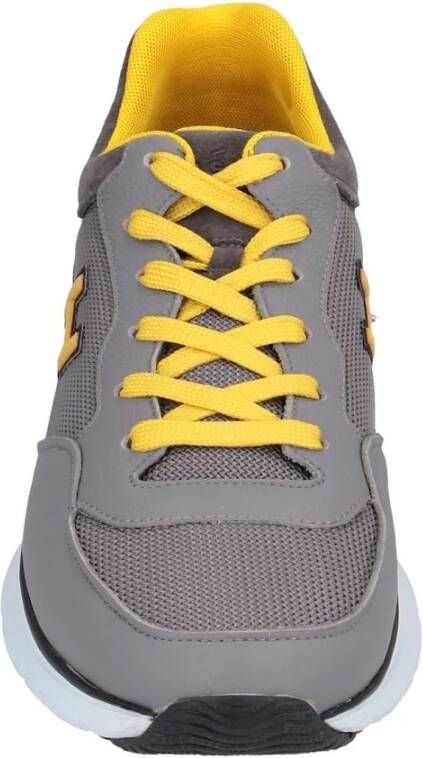 Hogan Grijze H254 H Flock Sneakers Grijs Heren