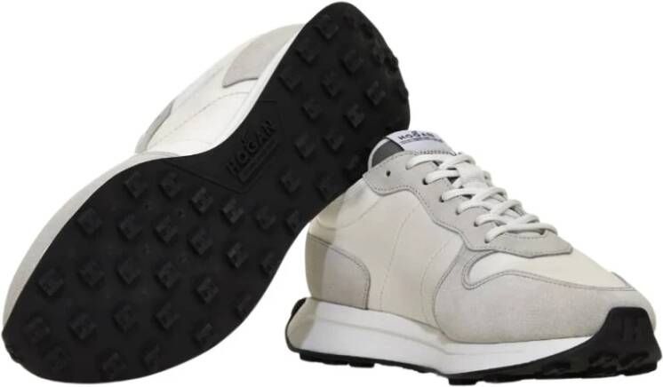 Hogan Witte Grijze H601 Sneakers voor Heren Grijs Heren