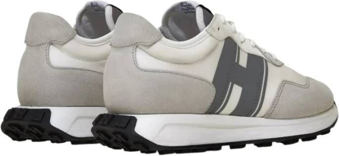 Hogan Witte Grijze H601 Sneakers voor Heren Grijs Heren