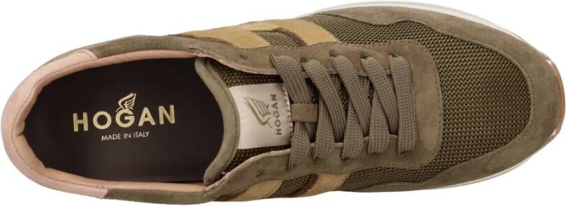 Hogan Sneakers Groen Green Dames