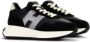 Hogan Zwarte Leren Sneakers met Metalen Logo Black Dames - Thumbnail 5