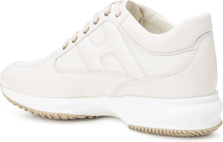 Hogan Luxe Parel Leren Sneakers Meerkleurig Dames