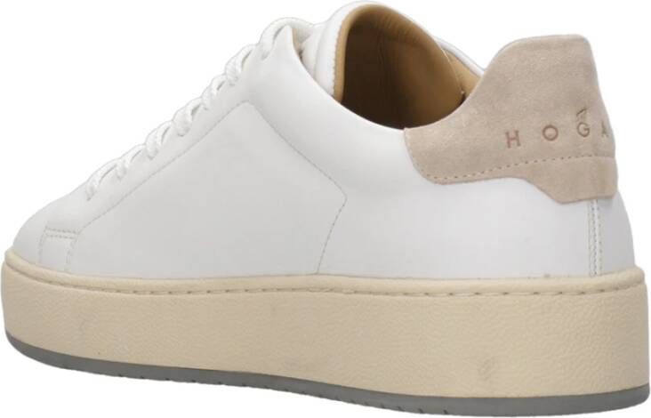 Hogan Sneakers met studs van leer White Dames