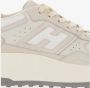 Hogan Sneakers van gelamineerd leer en technische stof Beige Dames - Thumbnail 5