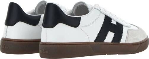 Hogan Sneakers van glad leer voor heren White Heren