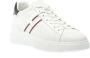 Hogan Witte Leren Sneakers Blauw Rode Accenten White Heren - Thumbnail 2