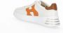 Hogan Platte schoenen in crème oranje leer Multicolor Dames - Thumbnail 4
