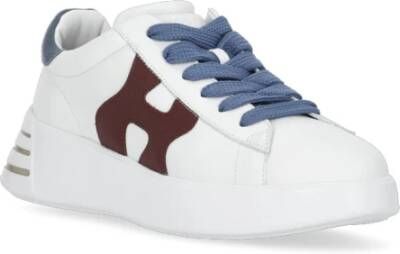 Hogan Witte Leren Sneakers voor Dames Wit Dames