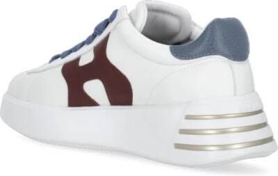 Hogan Witte Leren Sneakers voor Dames Wit Dames