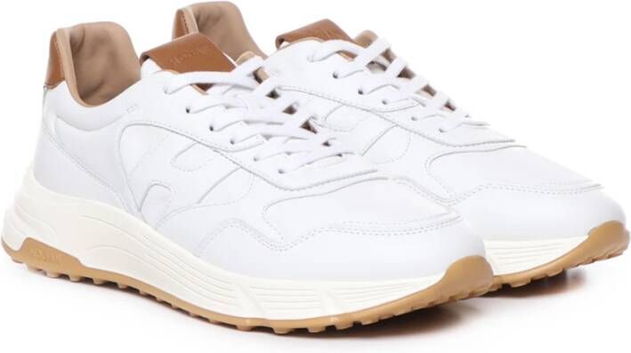 Hogan Hyperlight Leren Sneakers voor Heren Wit Heren