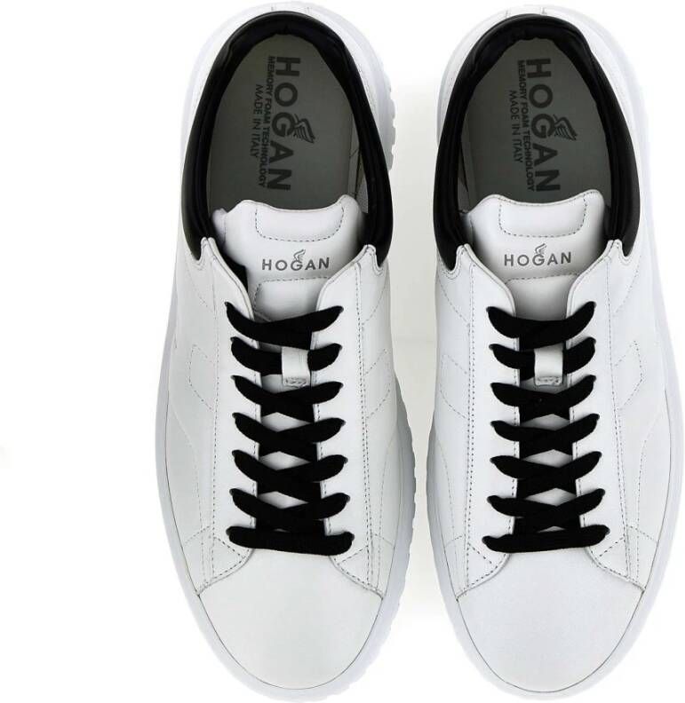 Hogan Witte stijlvolle sneakers voor heren Wit Heren