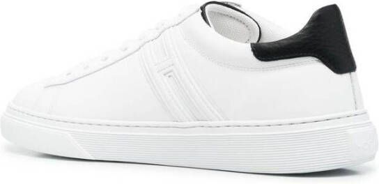 Hogan Hoogwaardige leren sneakers voor heren White Heren - Foto 2