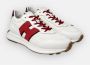 Hogan Witte en rode leren en technische stoffen sneakers White Heren - Thumbnail 5