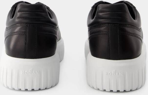 Hogan Allacciato Sneakers Noir Nero Zwart Heren