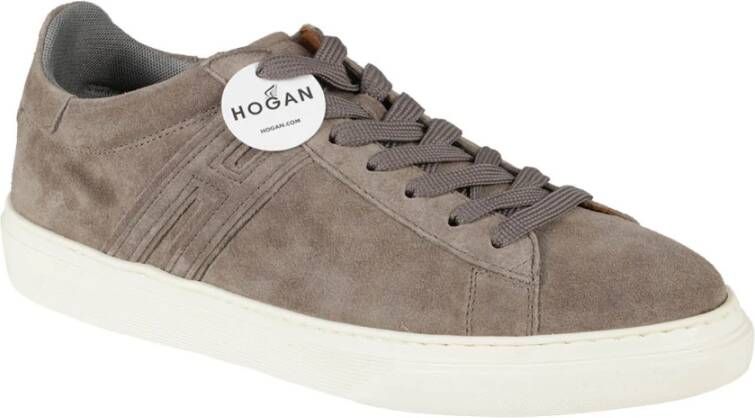 Hogan Stijlvolle Canaletto Veterschoenen Green Heren