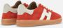 HOGAN Lage Sneakers Dames Cool Allacciato Maat: 41 Materiaal: Suède Kleur: Rood - Thumbnail 5