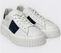 Hogan Stijlvolle Gestreepte Sneakers voor Mannen White Heren - Thumbnail 4